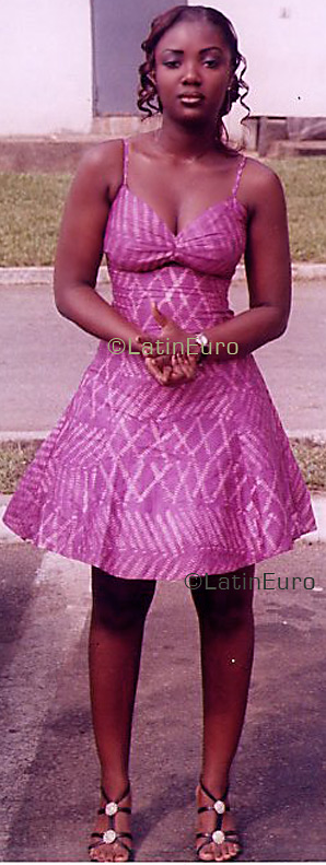 Date this charming Ivory Coast girl Pamela from  A9641