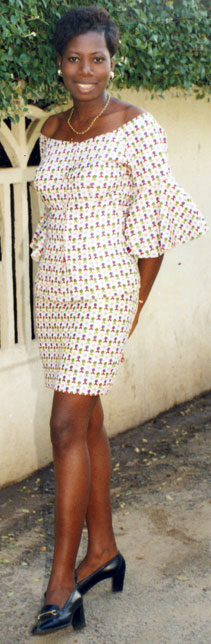 Date this exotic Ivory Coast girl Claire from  A9784