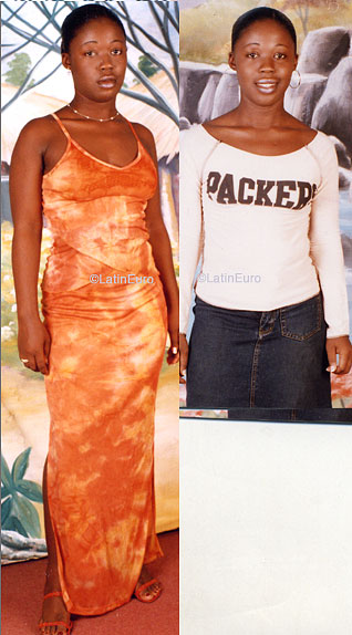 Date this young Gabon girl Hermine from  A9969