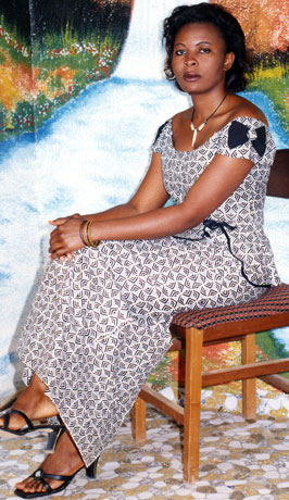 Date this cute Cameroon girl Odile from  A9977