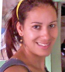 Date this happy Dominican Republic girl Juliana from La Vega DO7613